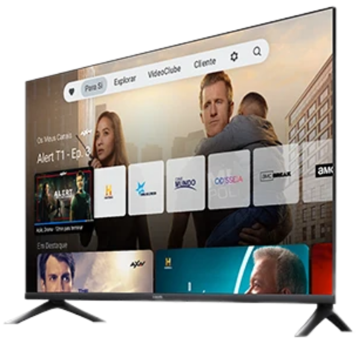 Oferta em serviços TV com telemóvel